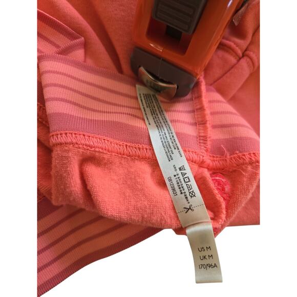 Free People Movement Womens Grand Slam V-Neck Cropped Hoodie Hot Pink Medium - Picture 3 of 13